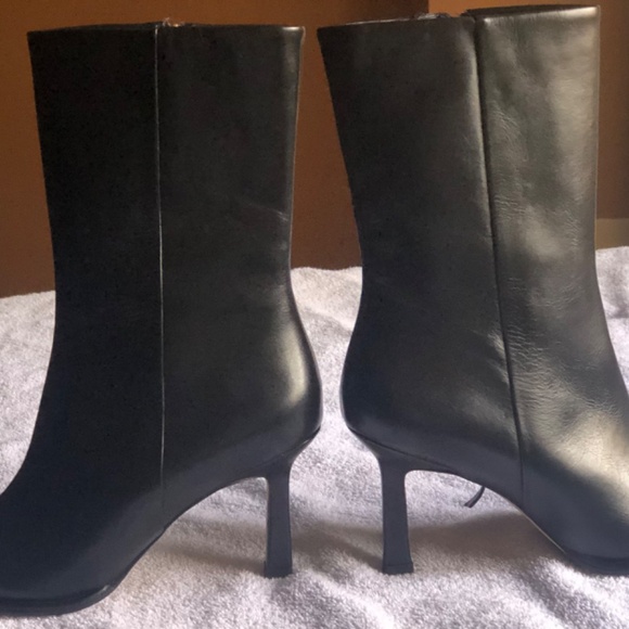 H&M Leather Boots Sz.40 - Picture 6 of 7
